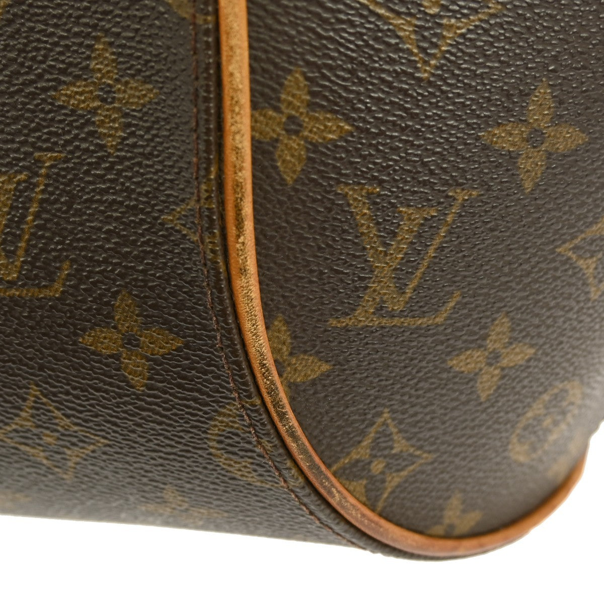 Louis Vuitton Ellipse Bag Monogram Canvas Brown Canvas Handbag (Pre-Owned)