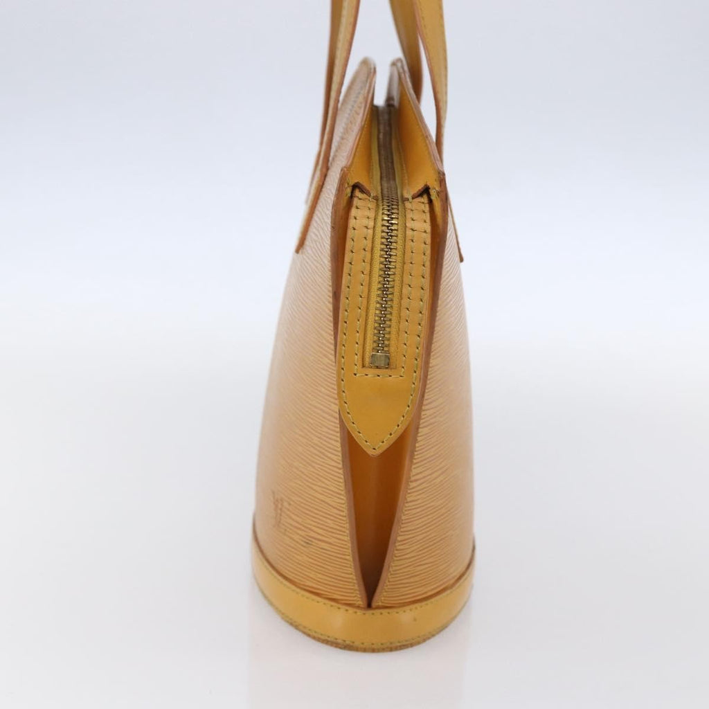 Louis Vuitton Saint Jacques Handbag Epi Leather Yellow Leather Handbag (Pre-Owned)