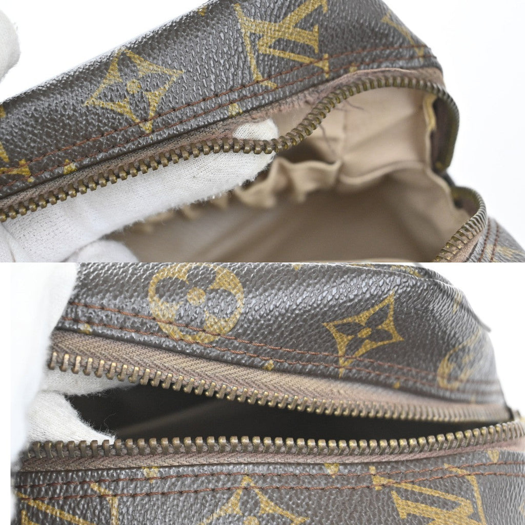 Louis Vuitton Trousse Toilette Monogram Canvas Brown Leather Clutche & Pouche Bag (Pre-Owned)