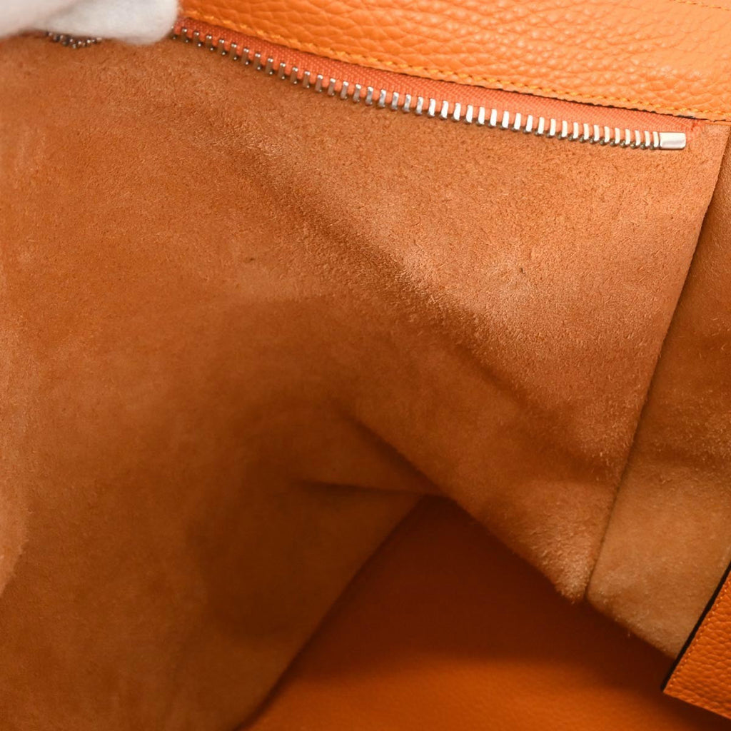 Loewe Anton Sling Bag Leather Orange Leather Shoulder Bag Bag (Pre-Owned)