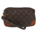 Louis Vuitton Marly Dragonne Clutch Monogram Canvas Brown Canvas Clutche & Pouche Bag (Pre-Owned)
