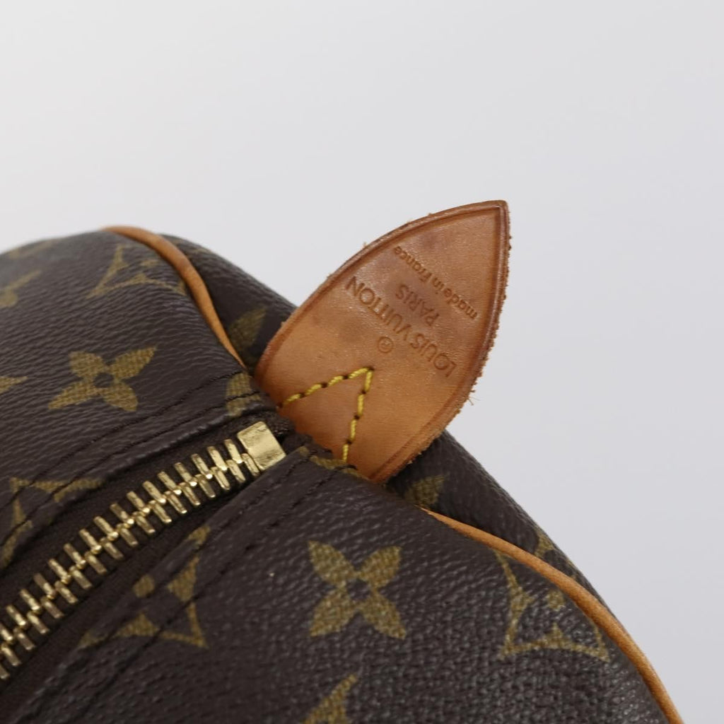 Louis Vuitton Keepall Bag Monogram Canvas Brown Canvas Travel Bag Bag (Pre-Owned)