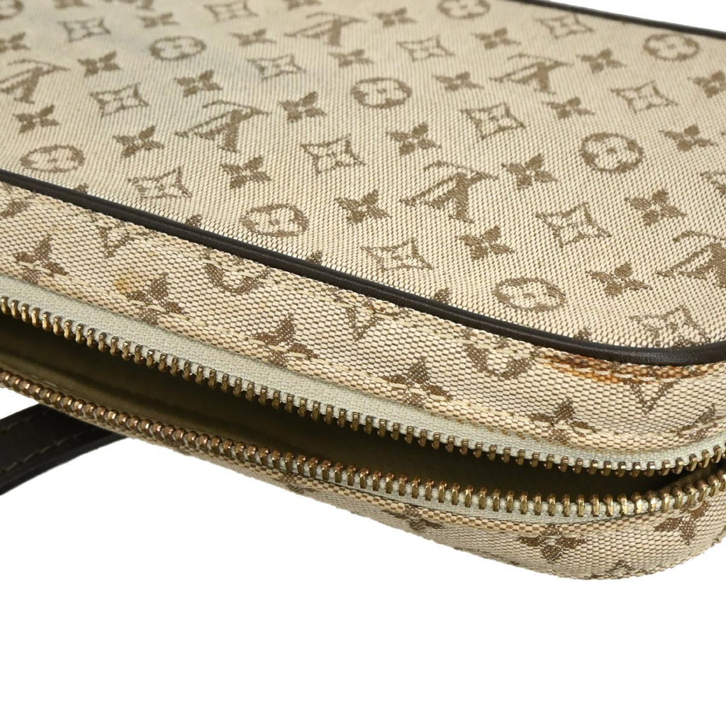 Louis Vuitton Juliette Crossbody Bag Mini Lin Khaki Canvas Shoulder Bag Bag (Pre-Owned)