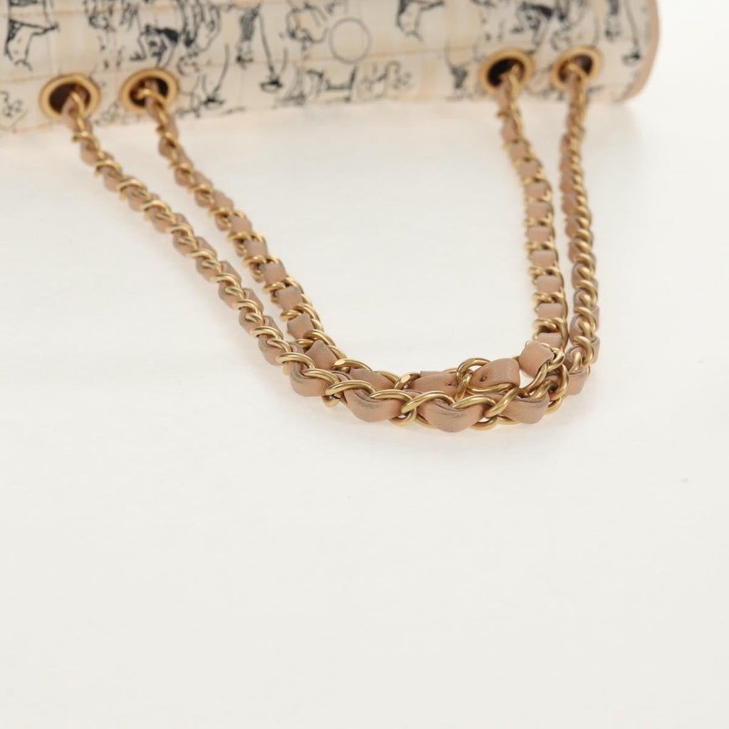 Chanel Limited Edition Scarf Flap Bag Printed Silk And Leather Multicolour Leather Shoulder Bag Bag (Pre-Owned)