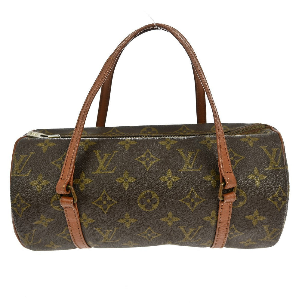 Louis Vuitton Papillon Handbag Monogram Canvas Brown Canvas Handbag (Pre-Owned)