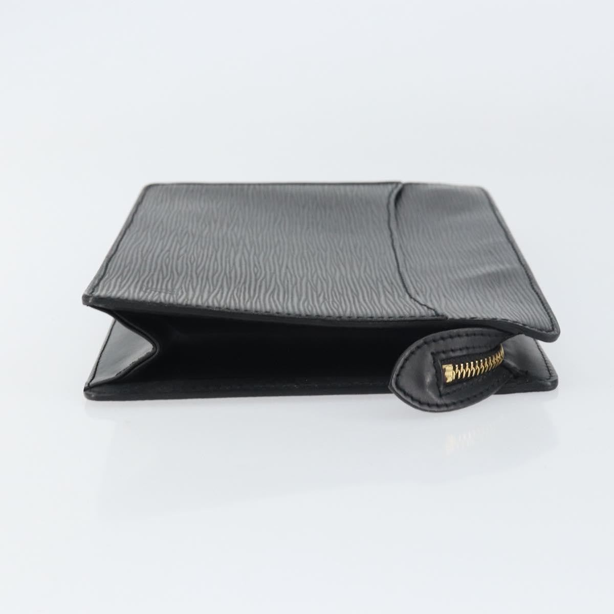 Louis Vuitton Pochette Homme Epi Leather Black Leather Clutche & Pouche Bag (Pre-Owned)