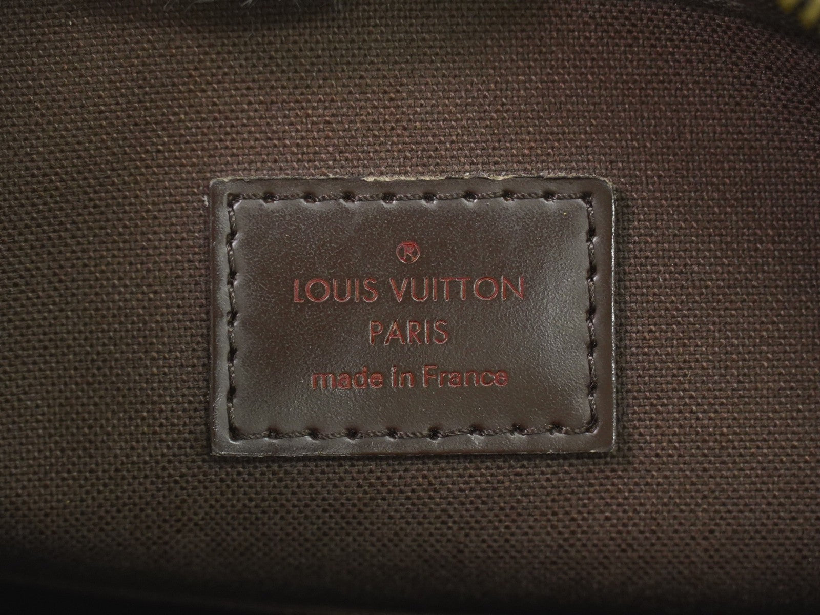 Louis Vuitton Trotteur Beaubourg Handbag Damier Brown Canvas Shoulder Bag Bag (Pre-Owned)
