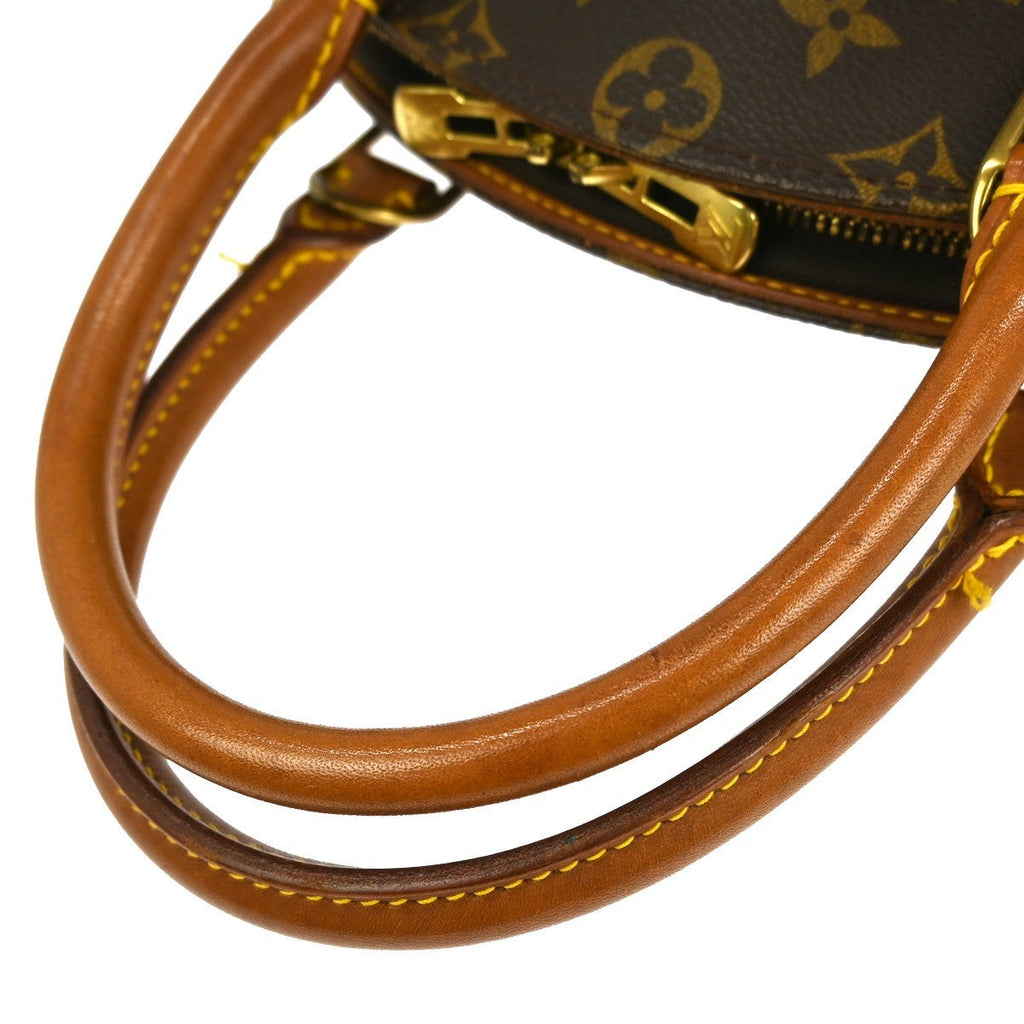 Louis Vuitton Ellipse Bag Monogram Canvas Brown Canvas Handbag (Pre-Owned)