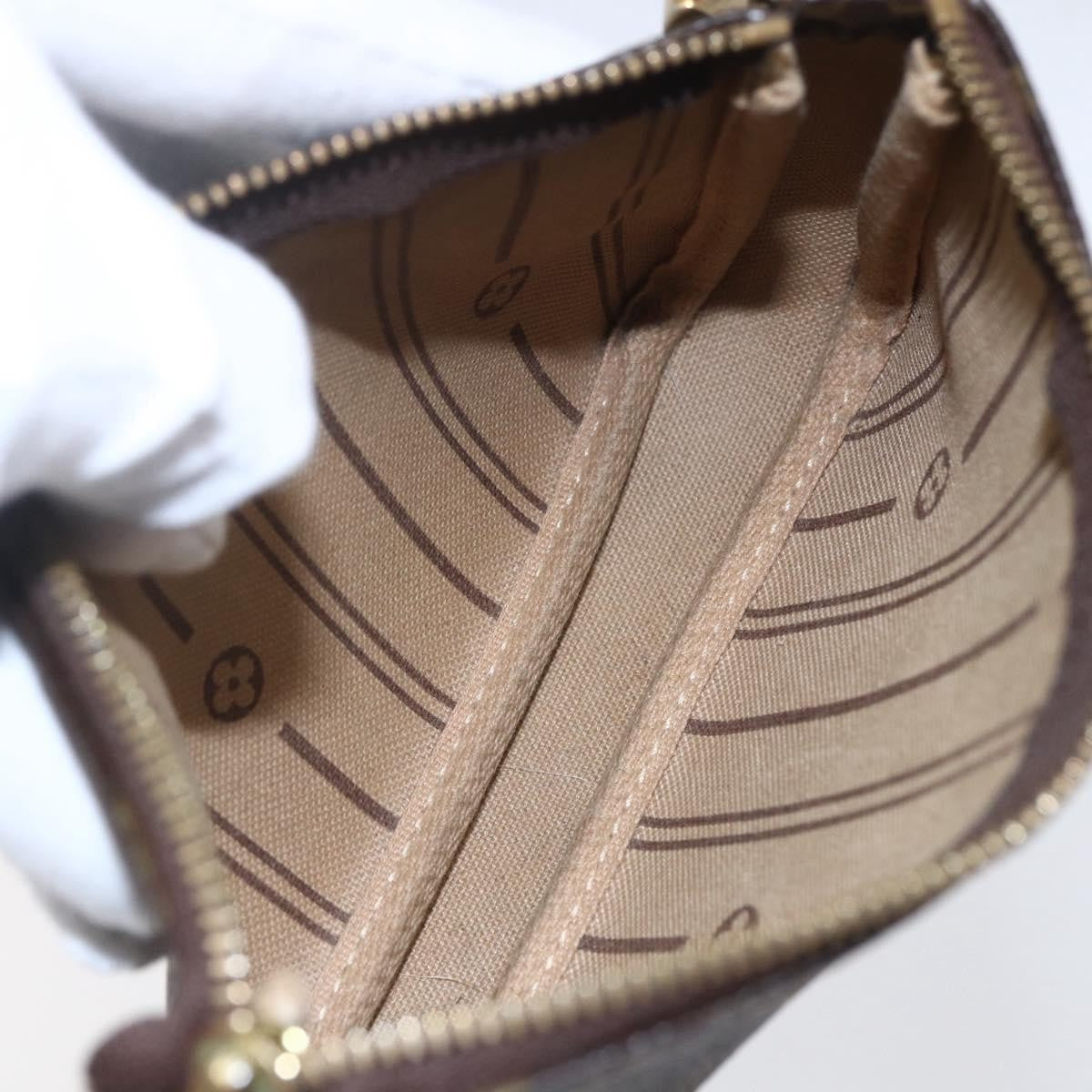 Louis Vuitton Pochette Accessoires Limited Edition Monogram Canvas Brown Canvas Clutche & Pouche Bag (Pre-Owned)