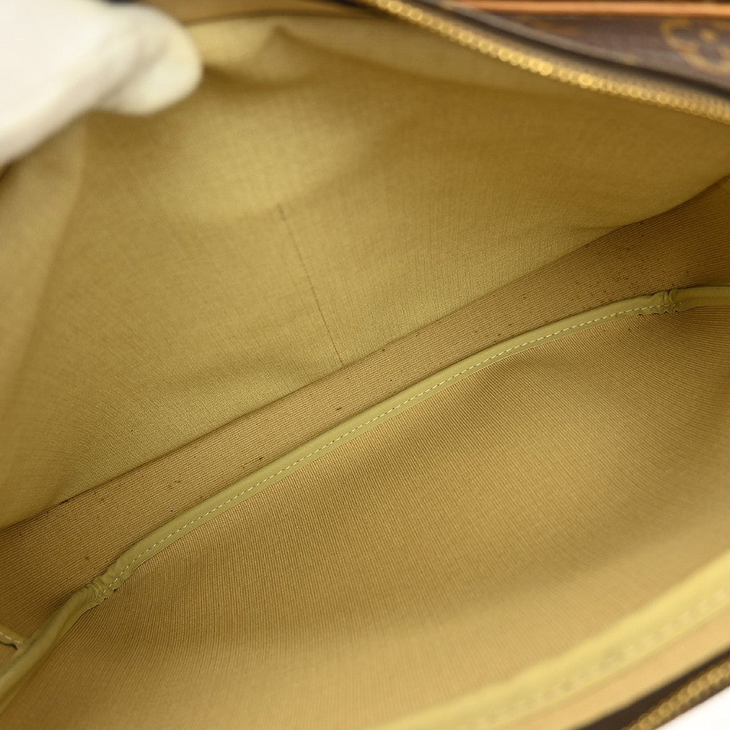 Louis Vuitton Reporter Bag Monogram Canvas Brown Canvas Shoulder Bag Bag (Pre-Owned)
