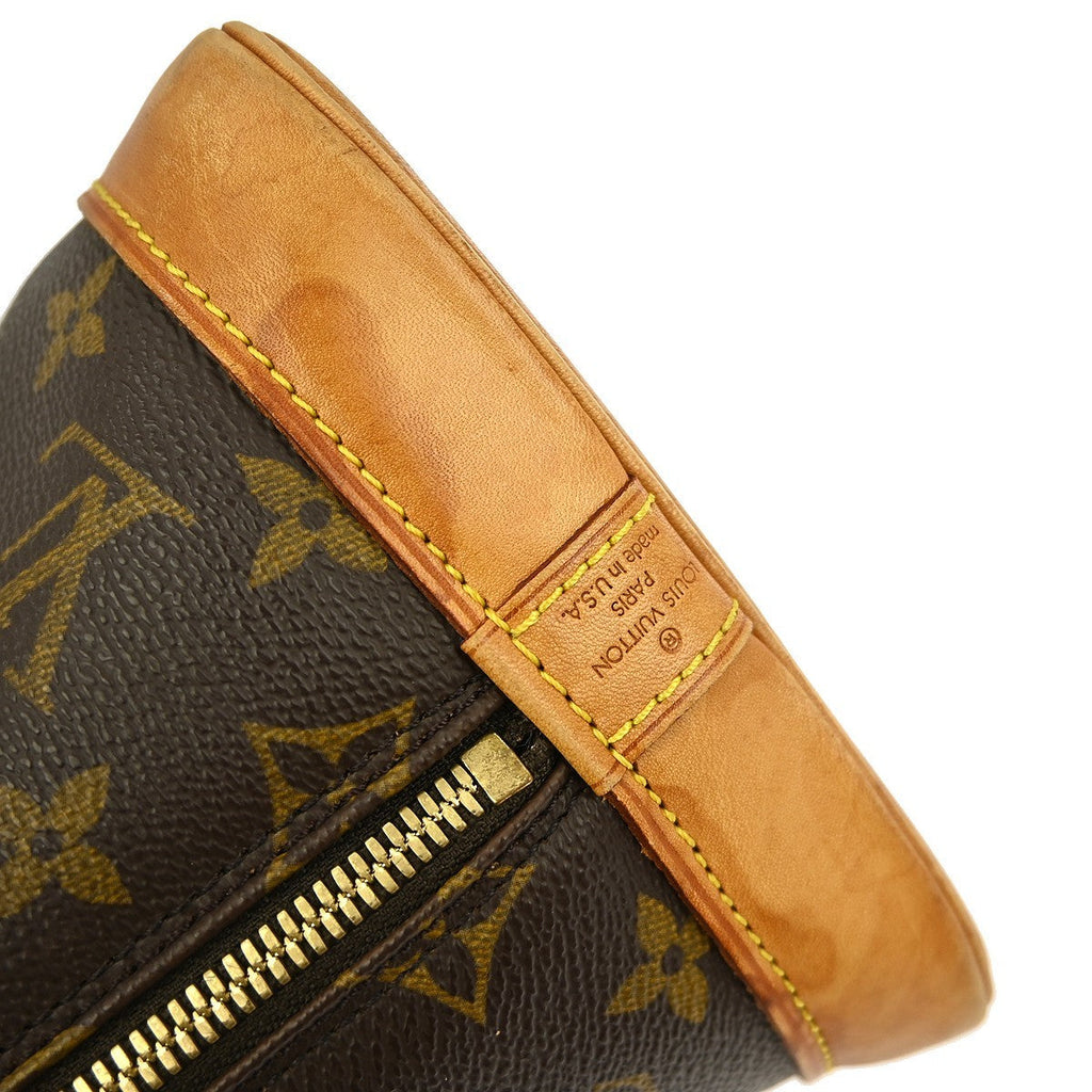 Louis Vuitton Alma Handbag Monogram Canvas Brown Canvas Handbag (Pre-Owned)