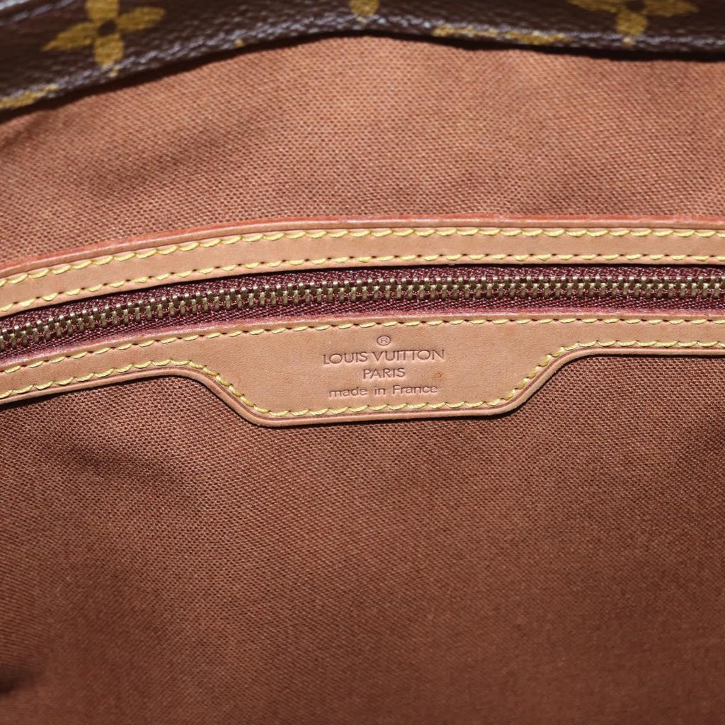 Louis Vuitton Cabas Mezzo Monogram Canvas Brown Canvas Tote Bag Bag (Pre-Owned)
