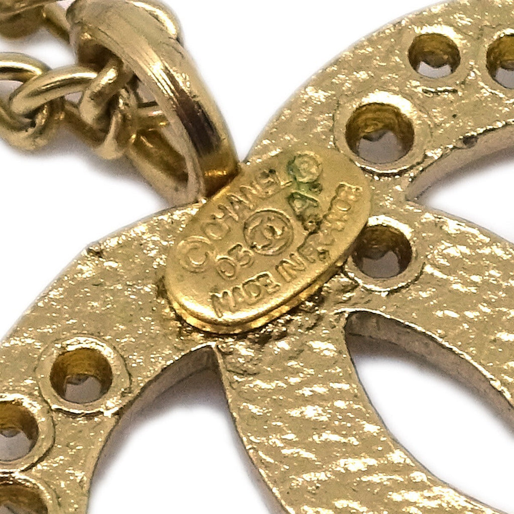 Chanel Cc Star Bracelet Gold-Plated Gold Gold_Plated Necklace Jewelry (Pre-Owned)
