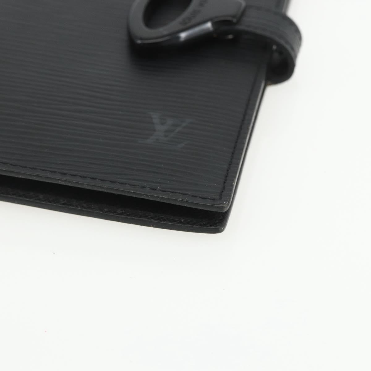Louis Vuitton Agenda Cover Epi Leather Black Leather Wallets Accessory (Pre-Owned)