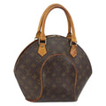 Louis Vuitton Ellipse Bag Monogram Canvas Brown Canvas Handbag (Pre-Owned)