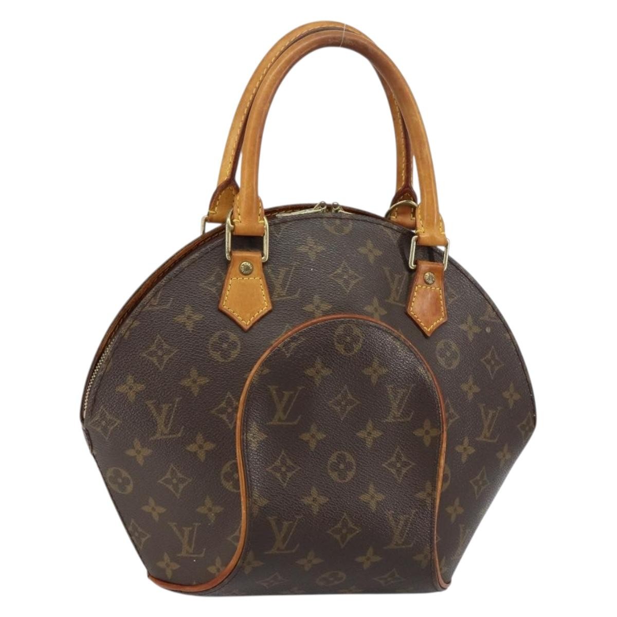 Louis Vuitton Ellipse Bag Monogram Canvas Brown Canvas Handbag (Pre-Owned)