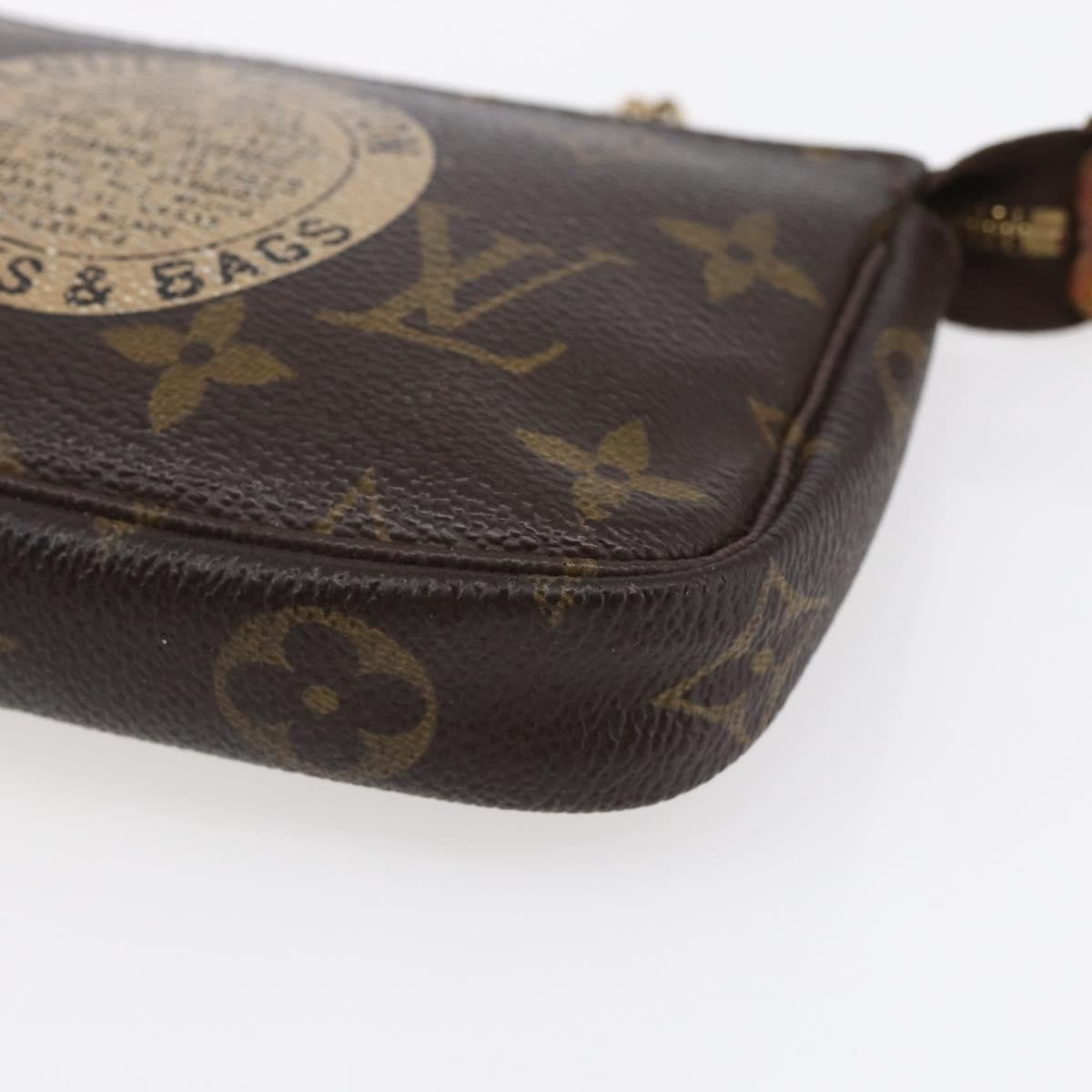 Louis Vuitton Pochette Accessoires Limited Edition Monogram Canvas Brown Canvas Clutche & Pouche Bag (Pre-Owned)