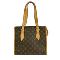 Louis Vuitton Popincourt Tote Monogram Canvas Brown Canvas Tote Bag Bag (Pre-Owned)