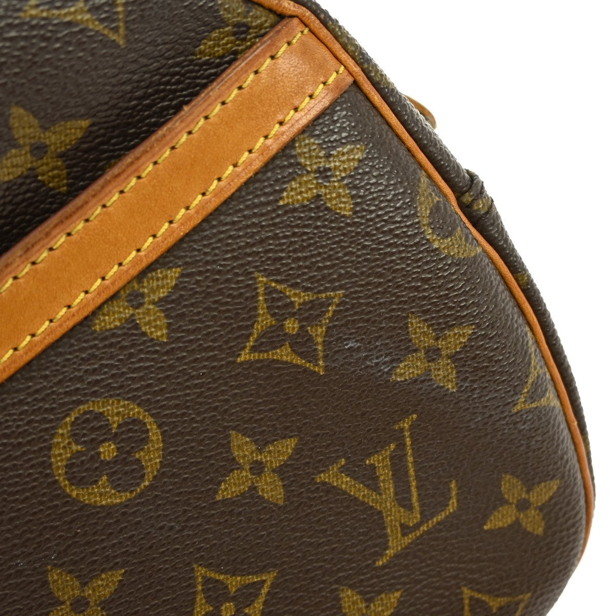 Louis Vuitton Blois Handbag Monogram Canvas Brown Canvas Shoulder Bag Bag (Pre-Owned)