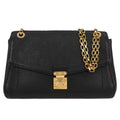 Louis Vuitton Saint Germain Handbag Monogram Empreinte Leather Black Leather Shoulder Bag Bag (Pre-Owned)