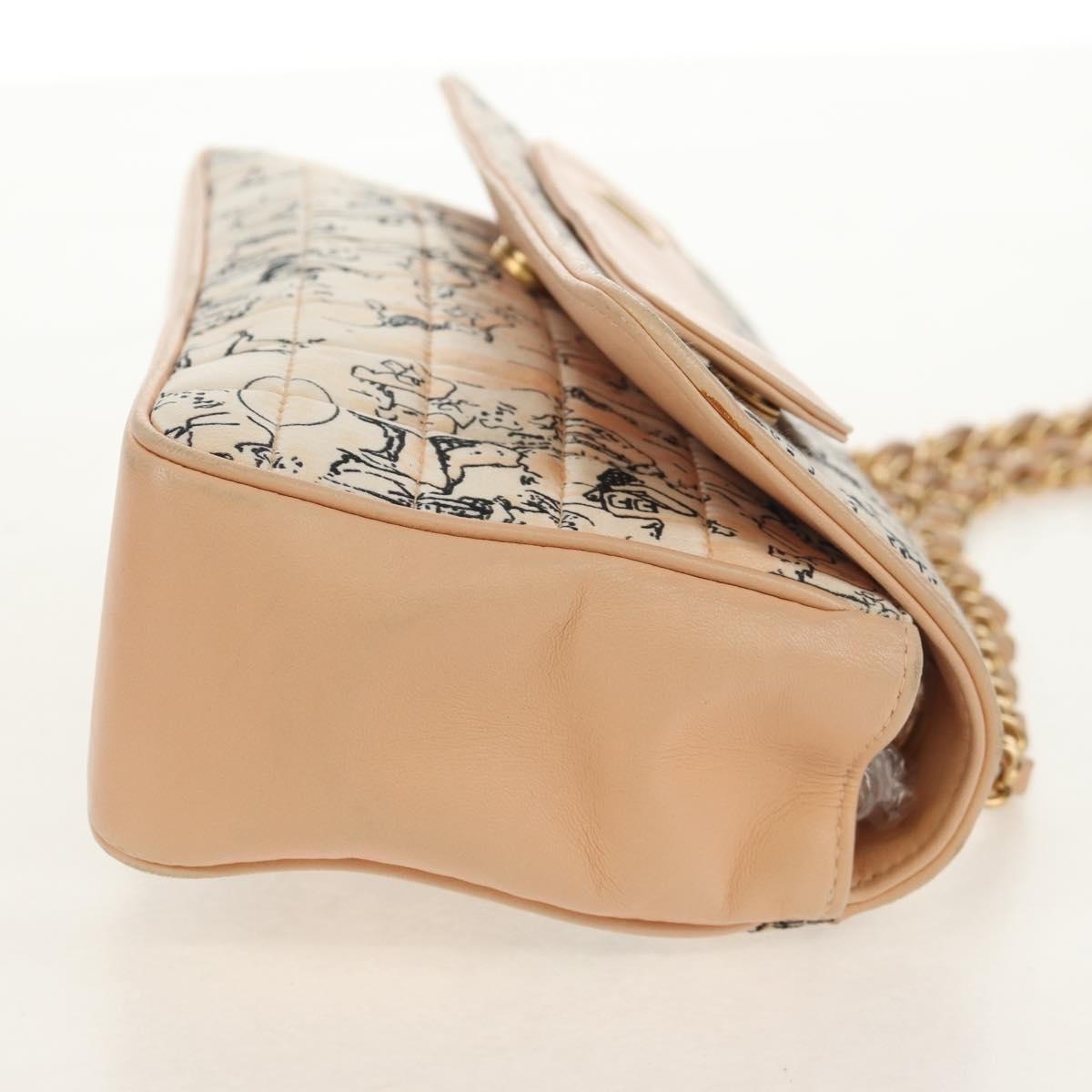 Chanel Limited Edition Scarf Flap Bag Printed Silk And Leather Multicolour Leather Shoulder Bag Bag (Pre-Owned)