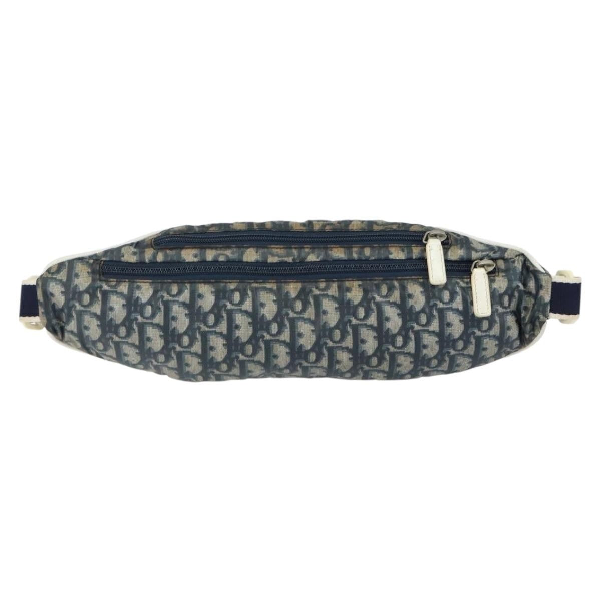 Christian Dior Trotter Belt Bag Nylon Navy Nylon Shoulder Bag Bag (Pre-Owned)