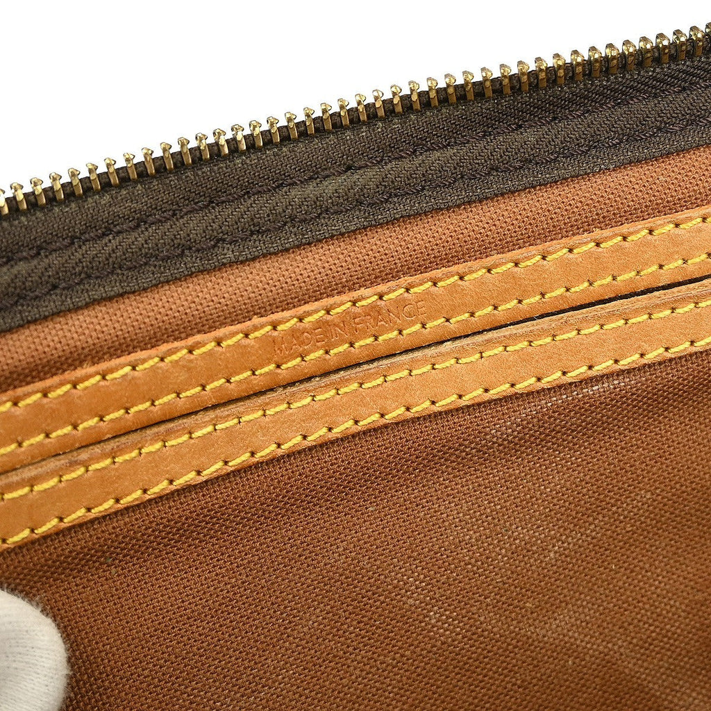 Louis Vuitton Speedy Handbag Monogram Canvas Brown Canvas Handbag (Pre-Owned)