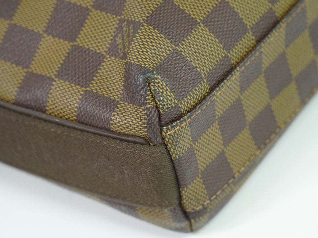Louis Vuitton Trotteur Beaubourg Handbag Damier Brown Canvas Shoulder Bag Bag (Pre-Owned)