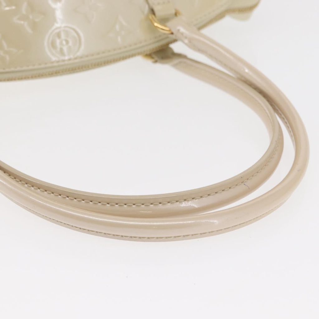 Louis Vuitton Sherwood Handbag Monogram Vernis Beige Patent_Leather Handbag (Pre-Owned)