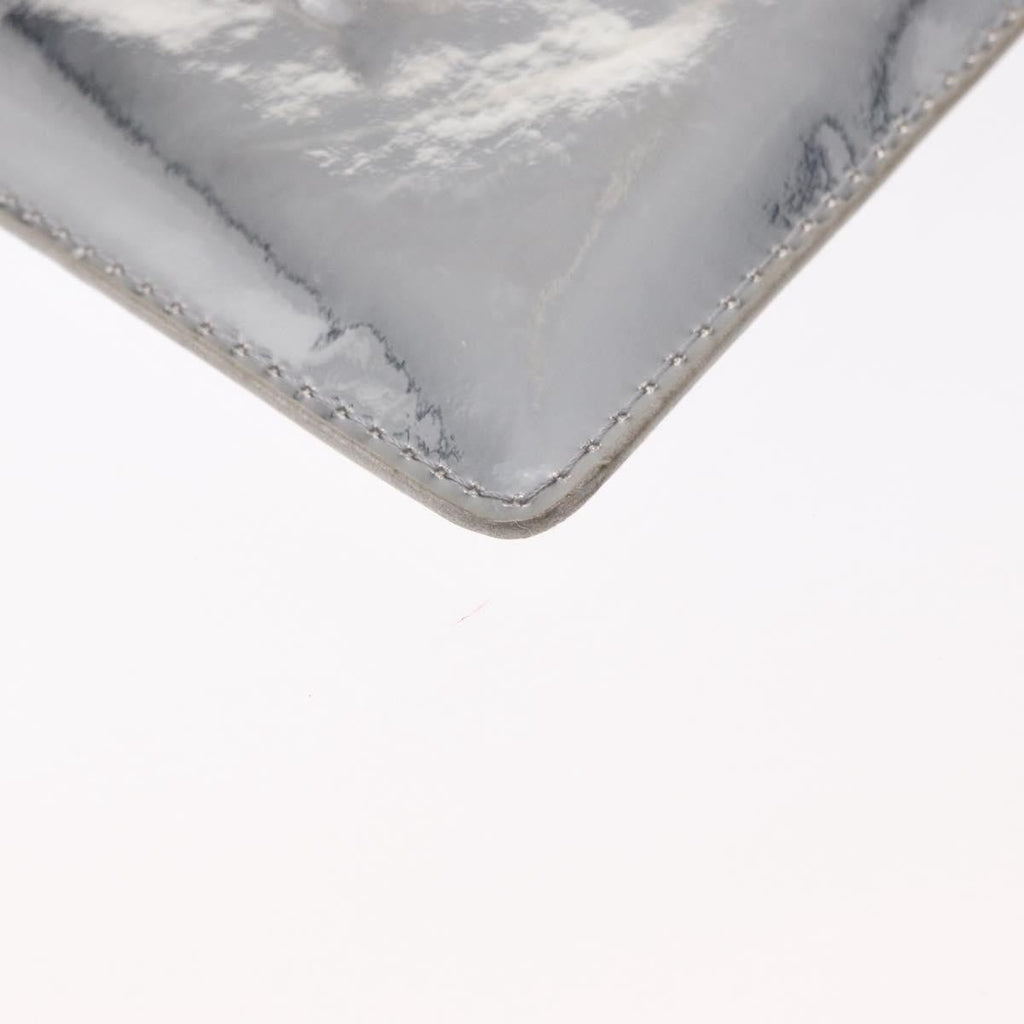 Louis Vuitton Pochette Clutch Monogram Miroir Pvc Silver Patent_Leather Clutche & Pouche Bag (Pre-Owned)