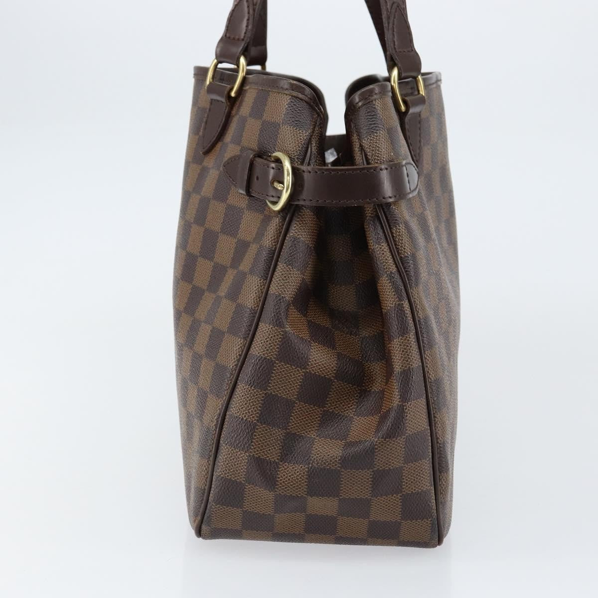 Louis Vuitton Batignolles Handbag Damier Brown Canvas Tote Bag Bag (Pre-Owned)