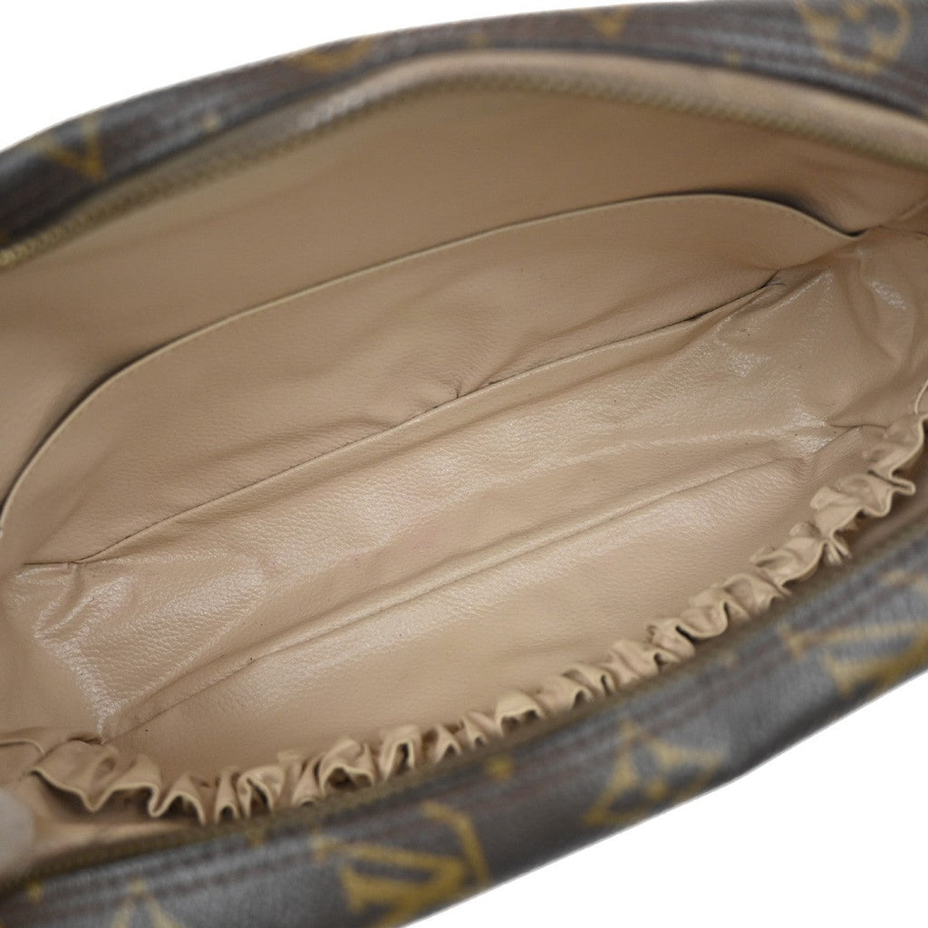 Louis Vuitton Trousse Toilette Monogram Canvas Brown Leather Clutche & Pouche Bag (Pre-Owned)