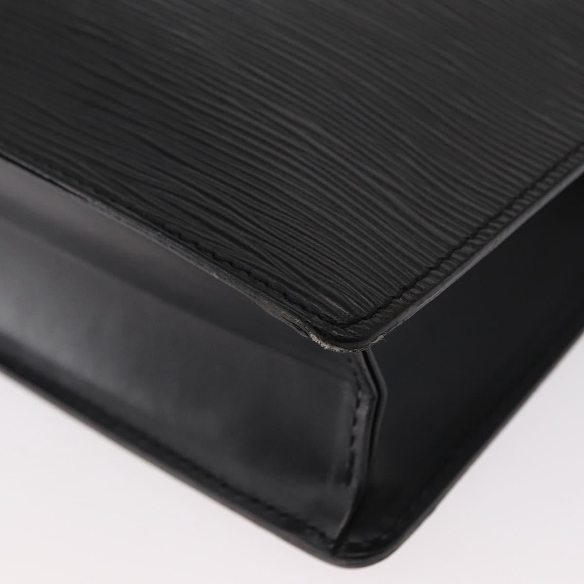 Louis Vuitton Pochette Homme Epi Leather Black Leather Clutche & Pouche Bag (Pre-Owned)