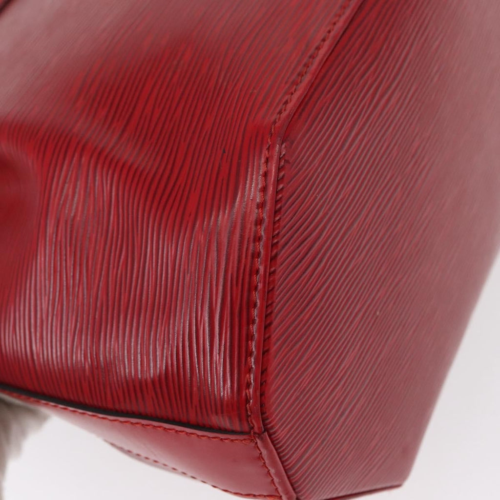 Louis Vuitton Vintage Sac D'epaule Handbag Epi Leather Red Leather Shoulder Bag Bag (Pre-Owned)