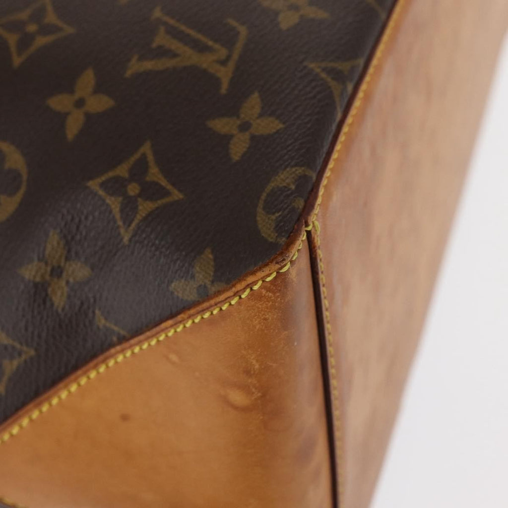 Louis Vuitton Cabas Mezzo Monogram Canvas Brown Canvas Tote Bag Bag (Pre-Owned)