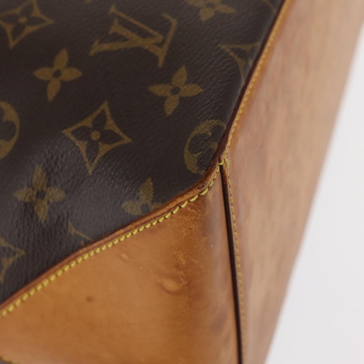 Louis Vuitton Cabas Mezzo Monogram Canvas Brown Canvas Tote Bag Bag (Pre-Owned)
