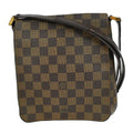 Louis Vuitton Musette Salsa Handbag Damier Canvas Brown Canvas Shoulder Bag Bag (Pre-Owned)