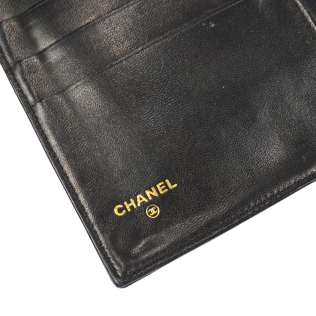 Chanel Timeless Cc French Wallet Caviar Black Leather Wallets Accessory (Pre-Owned)