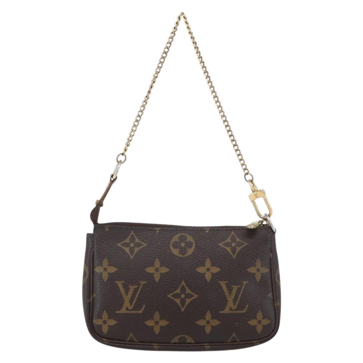 Louis Vuitton Pochette Accessoires Limited Edition Monogram Canvas Brown Canvas Clutche & Pouche Bag (Pre-Owned)