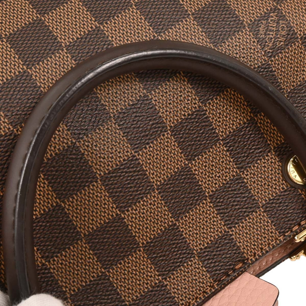 Louis Vuitton Brittany Handbag Damier Brown Canvas Handbag (Pre-Owned)