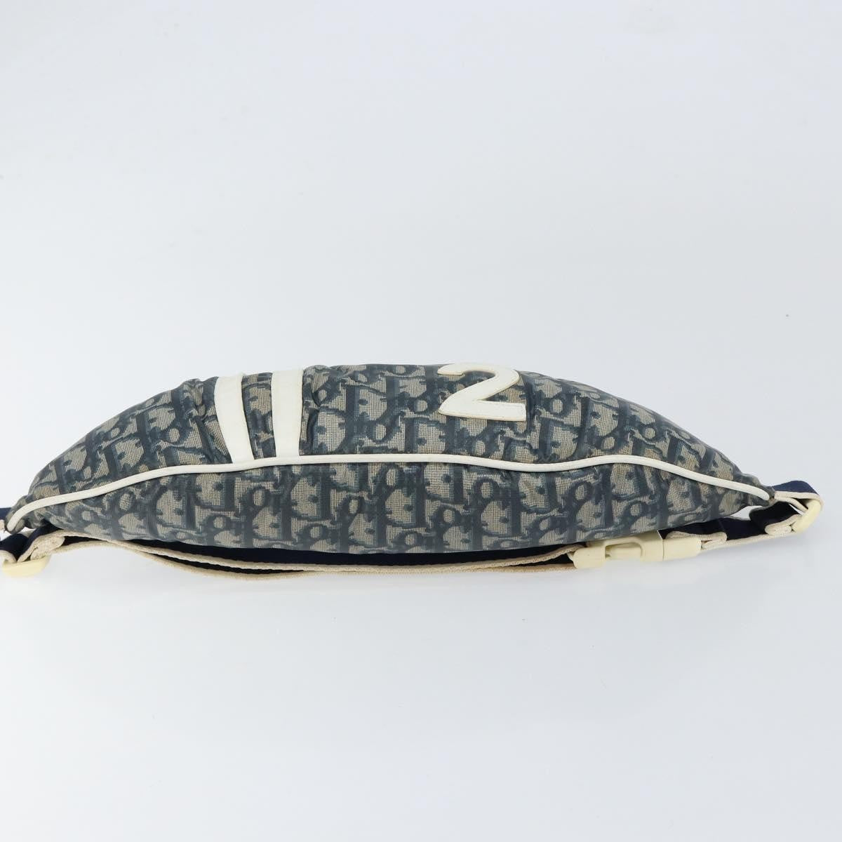 Christian Dior Trotter Belt Bag Nylon Navy Nylon Shoulder Bag Bag (Pre-Owned)