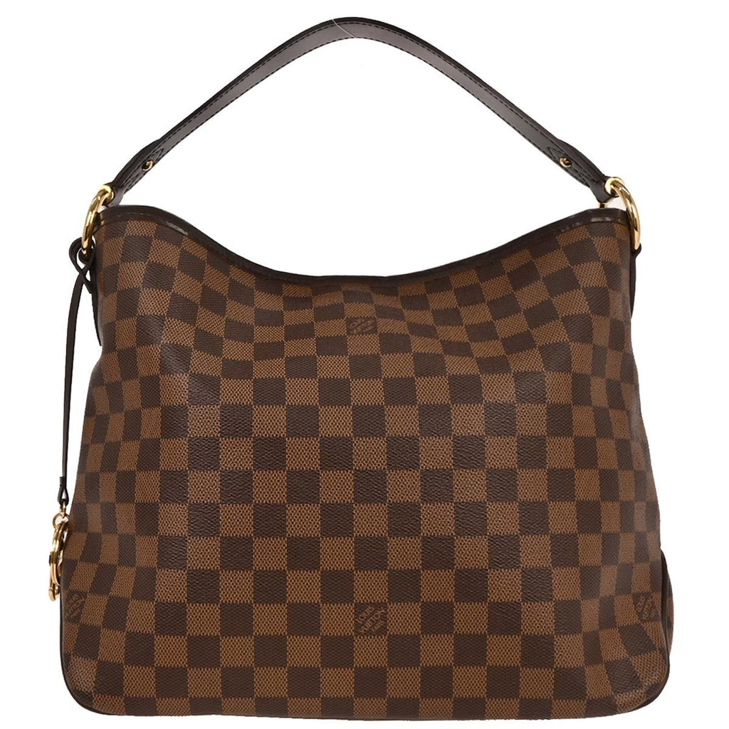 Louis Vuitton Delightful Nm Handbag Damier Brown Canvas Tote Bag Bag (Pre-Owned)