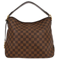 Louis Vuitton Delightful Nm Handbag Damier Brown Canvas Tote Bag Bag (Pre-Owned)