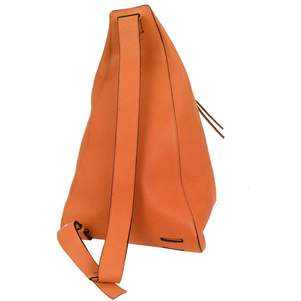 Loewe Anton Sling Bag Leather Orange Leather Shoulder Bag Bag (Pre-Owned)