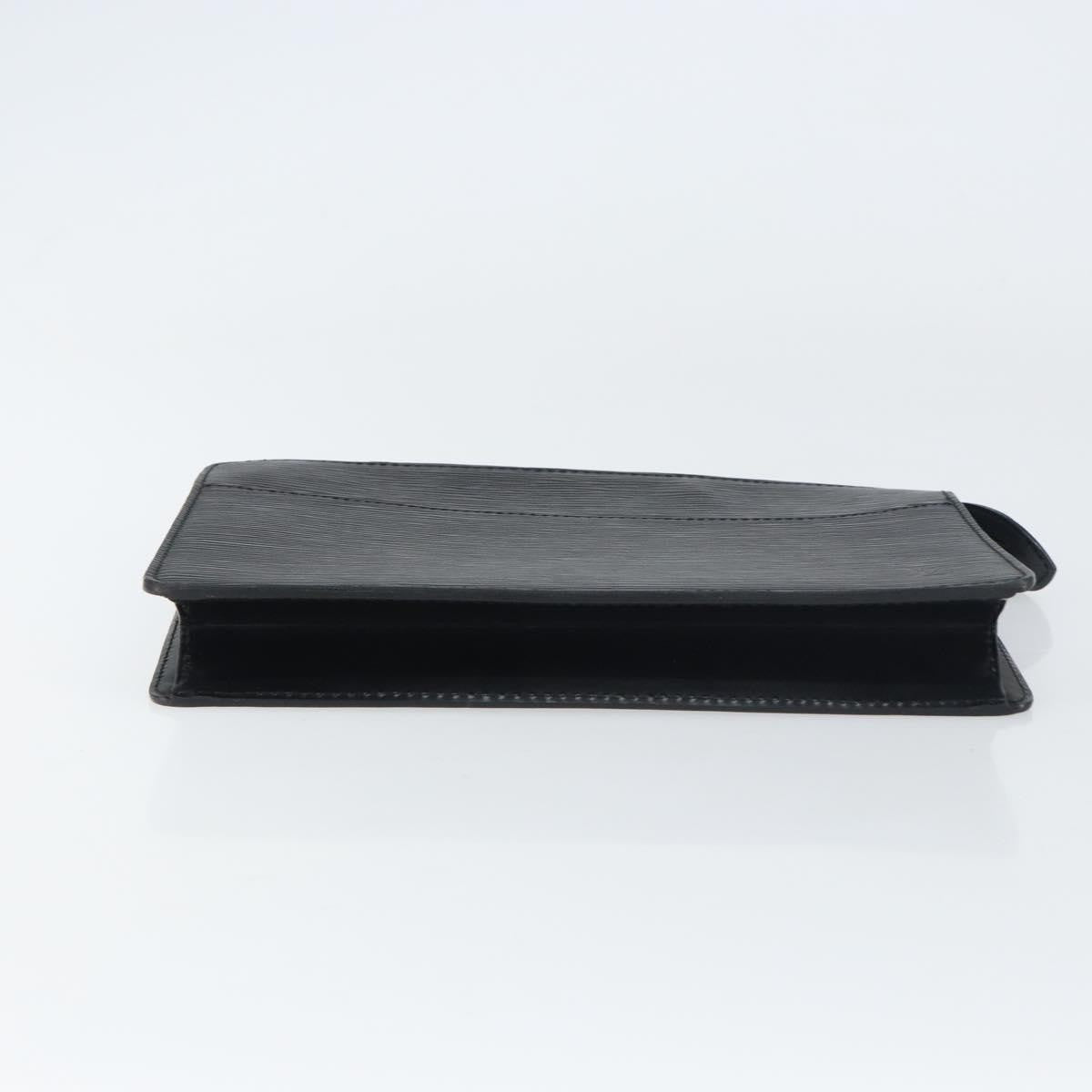 Louis Vuitton Pochette Homme Epi Leather Black Leather Clutche & Pouche Bag (Pre-Owned)