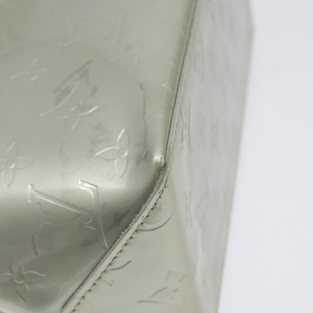 Louis Vuitton Reade Handbag Monogram Vernis Gray Patent_Leather Handbag (Pre-Owned)