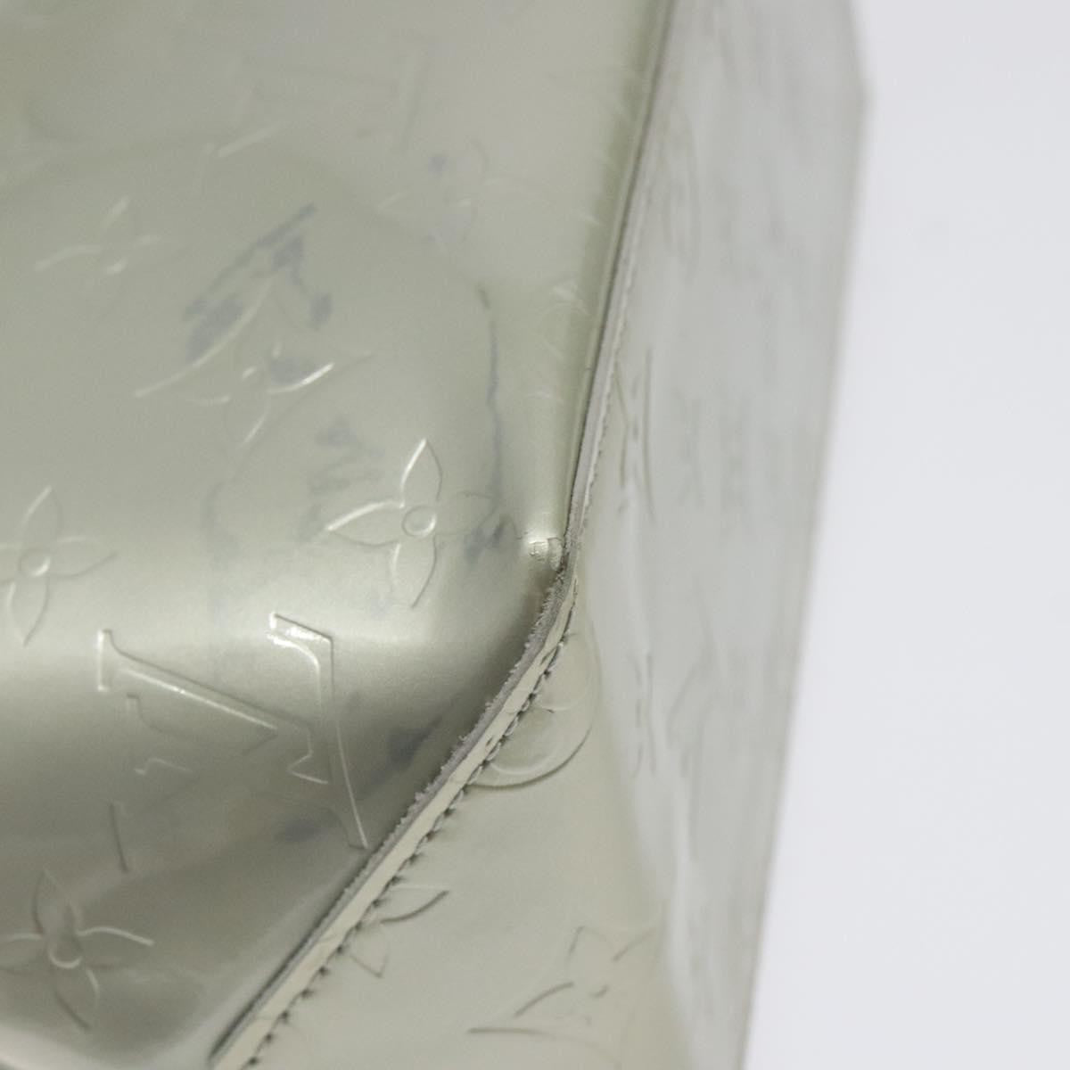Louis Vuitton Reade Handbag Monogram Vernis Gray Patent_Leather Handbag (Pre-Owned)