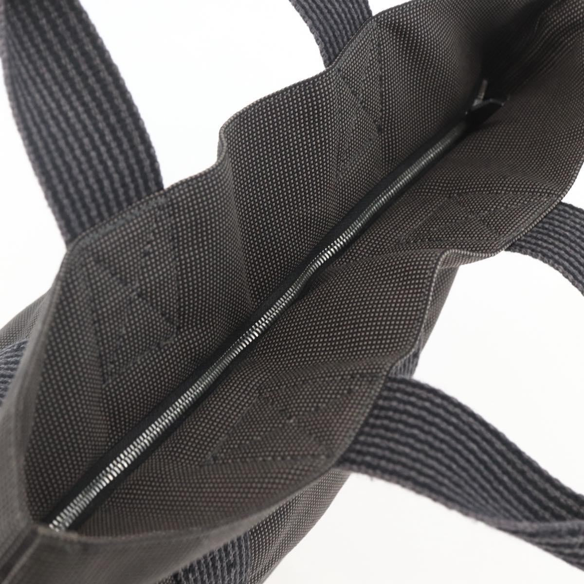 Hermes Fourre-Tout Herline Fourre-Tout Herline Gray Canvas Tote Bag Bag (Pre-Owned)