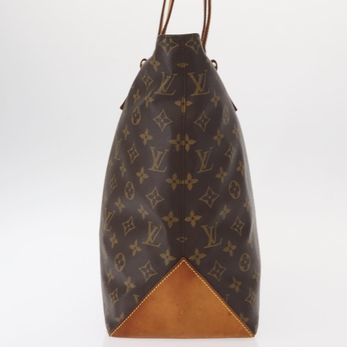 Louis Vuitton Cabas Mezzo Monogram Canvas Brown Canvas Tote Bag Bag (Pre-Owned)