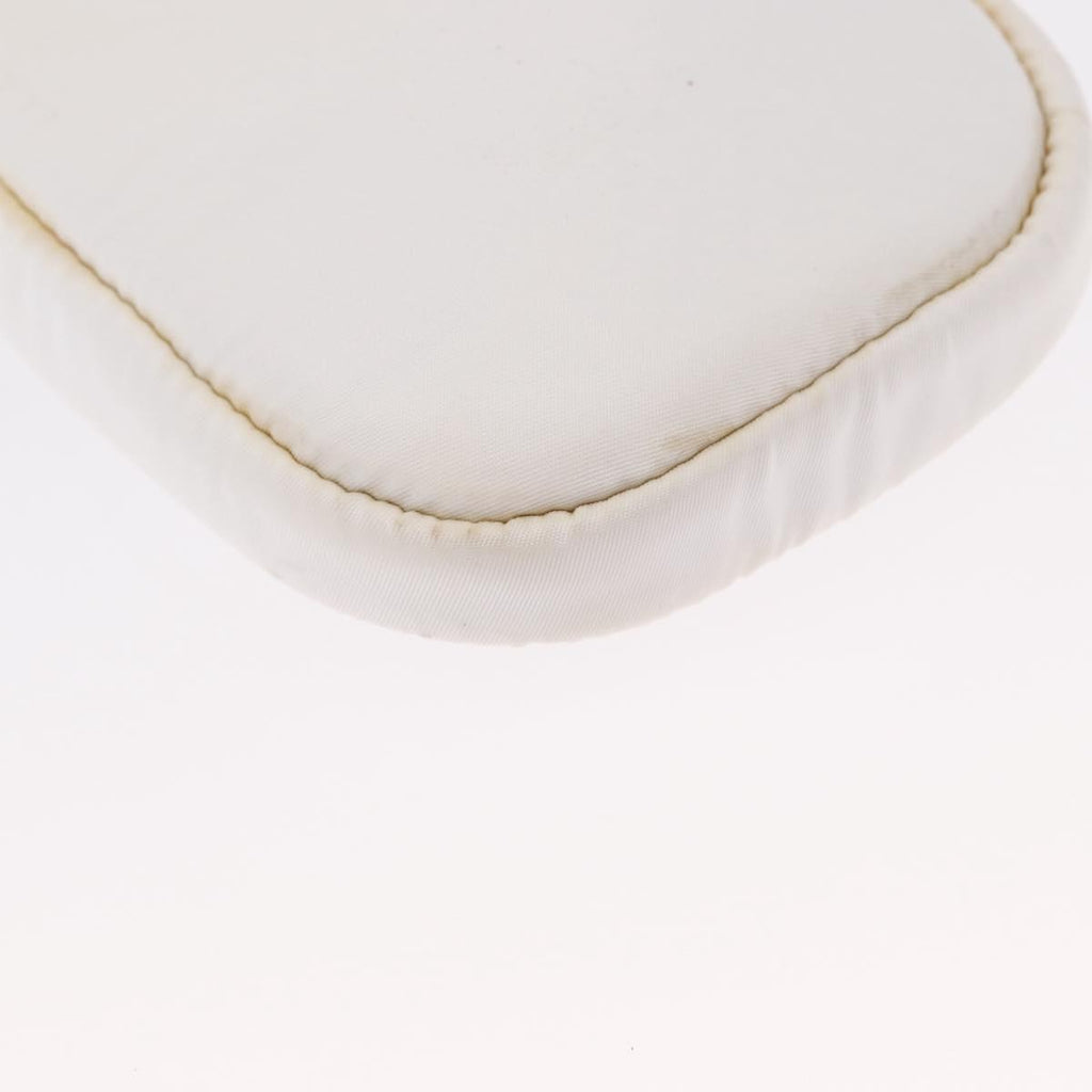 Prada Cargo Phone Holder Crossbody Bag Tessuto White Nylon Shoulder Bag Bag (Pre-Owned)
